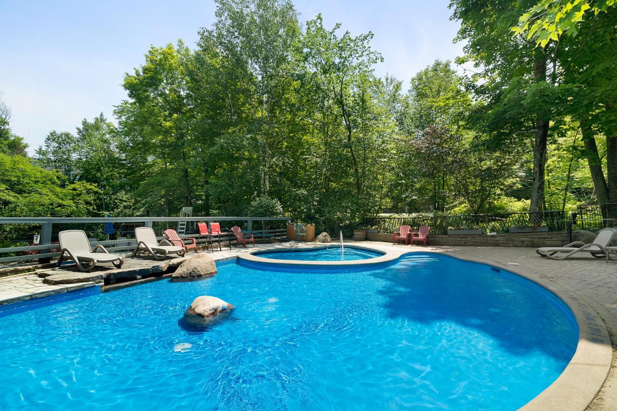 Les Manoirs Wpool & Hot Tub Near Village 120-7 Mont-Tremblant Kültér fotó